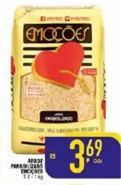 Mercantil Rodrigues Arroz emoções 1kg oferta
