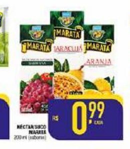 Mercantil Rodrigues Néctar suco maratá 200ml oferta