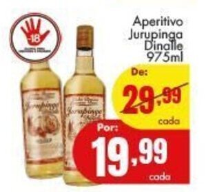 Barbosa Supermercados Aperitivo Jurupinga Dinalle 975ml oferta