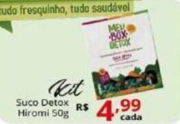 Kit Suco Detox Hiromi 50g
