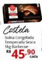 Ricoy Supermercados Costela Suina Congelada Temperada Seara Gourmet Barbecue 1kg oferta