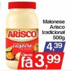 Maionese Arisco Trad. 500g