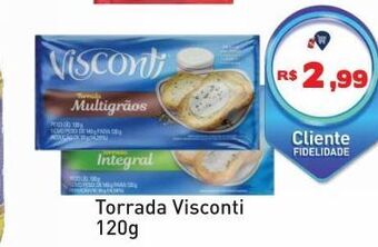 Tonin Superatacado Torrada visconti 120g oferta