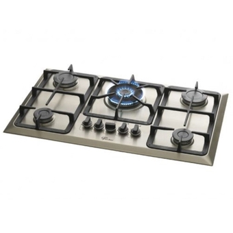 Benoit Fogão Cooktop 5 Queimadores Gás Mesa de Inox Escovado Tripla Chama 23678/54121 Fischer oferta