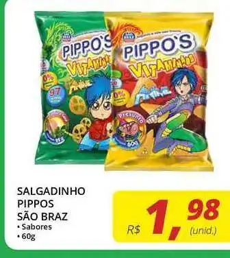 Salgadinho Pippos São Braz 60g