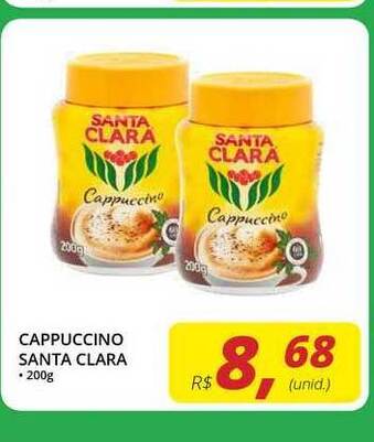 Rebouças Supermercados Cappuccino Santa Clara 200g oferta