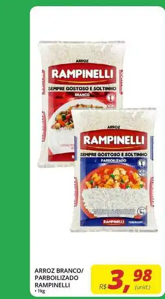 Arroz Branco Parboilizado Rampinelli 1kg