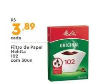 Supper Rissul Filtro De Papel Melitta oferta