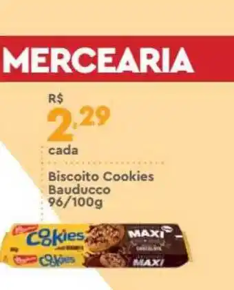 Supper Rissul Biscoito Cookies Bauducco 100g oferta