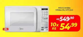 Micro ondas Midea 31L