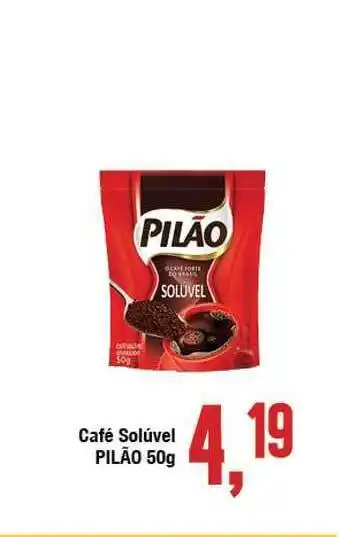 Rede Economia Café Solúvel Pilão 50g oferta