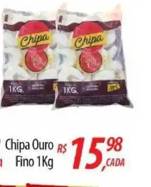 Abevê Supermercados Chipa Ouro Fino 1kg oferta