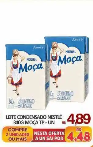Verona Supermercados Leite Condensado Nestlé 340g Moça oferta