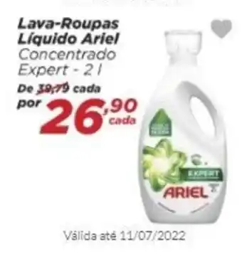 Dia Lava roupas Liqudo Ariel 2L oferta