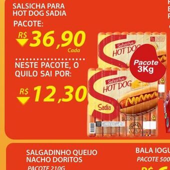 Assaí Atacadista Salsicha para Hot DOG oferta