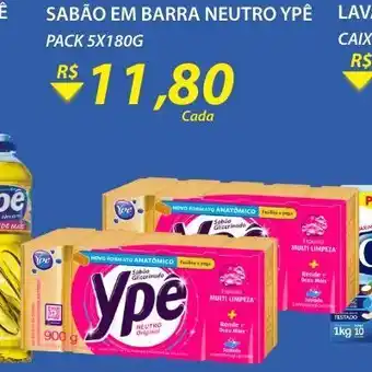 Assaí Atacadista Sabão em barra Neutro Ypê oferta