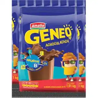 San Michel Supermercados Achocolatado em pó geneo santa amália 1,01kg oferta
