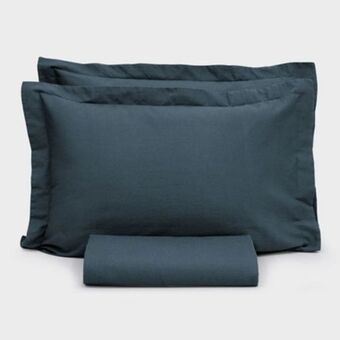 Kit colcha washed piquet
