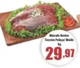 Musculo Bovino Traseiro pedaco/ moido 1kg