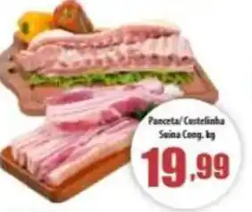 Panceta/ Costelinha Suina Cong. 1kg