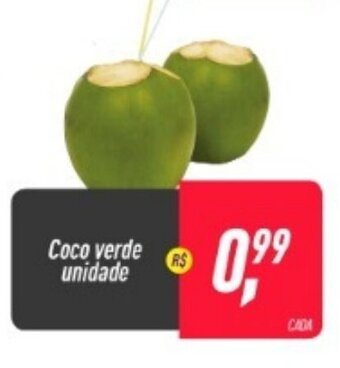 Frangolândia Coco verde unidade oferta