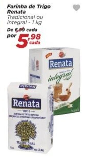 Dia Farinha de trigo Renata 1kg oferta
