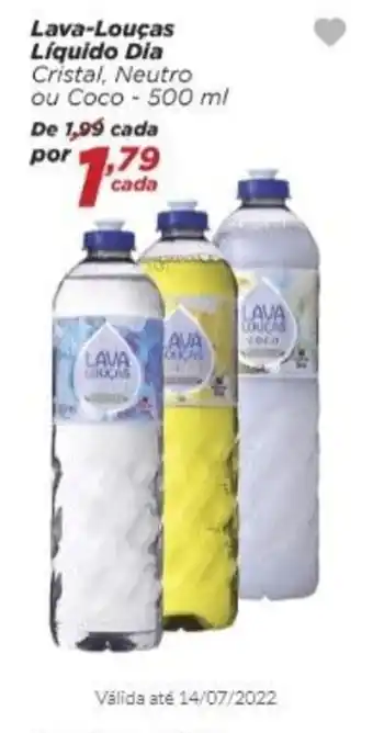 Dia Lava loucas Liquido Dia 500ml oferta
