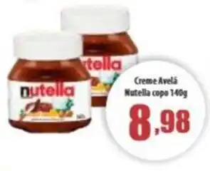Superbom Supermercados Creme Avela Nutella copo 140g oferta