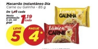 Dia Macarrao Instantaneo Dia 85g oferta