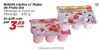 Dia Bebida Lactea c/ Polpa de Fruta Dia 540g oferta