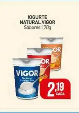 Rede Bom Lugar Iogurte Natural Vigor 170g oferta
