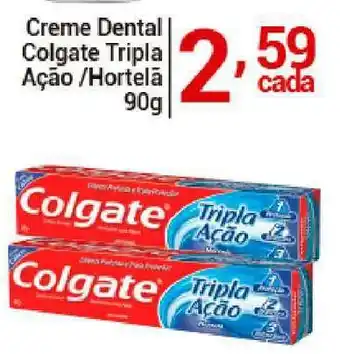 Creme Dental Colgate Tripla Ação - Hortelã 90g