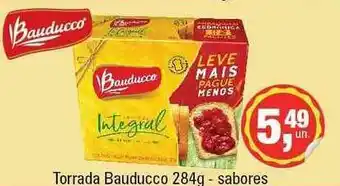 Torrada Bauducco 284g