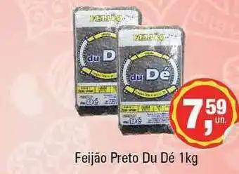 Feijão Preto Du Dé 1kg