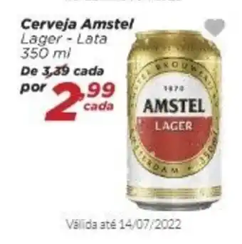 Dia Cerveja Amstel 350ml oferta