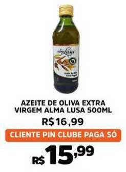 Pinheiro Supermercado Azeite De Oliva Extra Virgem Alma Lusa 500ml oferta