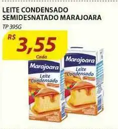 Assaí Atacadista Leite Condensado Semidesnatado Marajoara 395g oferta
