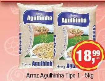 Arroz Agulhinha Tipo 1 5kg