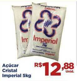 Tatico Açúcar Cristal Imperial 5kg oferta