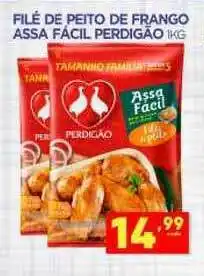 Filé Peito De Frango Assa Fácil Perdigão 1kg