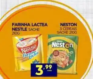 Novo Mix Farinha Lactea Nestle Neston 200g oferta