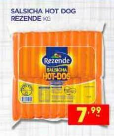 Novo Mix Salsicha Hot Dog Rezende 1kg oferta