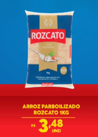 Atacadão Centro Sul Arroz Parbolizado Rozcato 1kg oferta