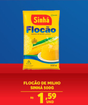 Flocao de Milho Sinha 500g