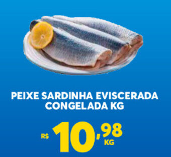 Peixe Sardinha Eviscerada Congelada 1kg