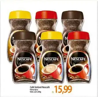 Atacadão Café Solúvel Nescafé Vários Tipos Vidro Com 200g oferta