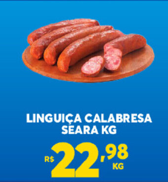 Linguica Calabresa Seara 1kg