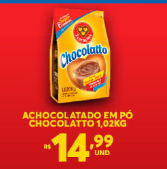 Achocolatado em po Chocolatto 1.02kg