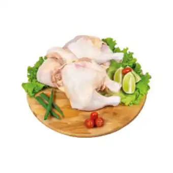 Supermercados Mundial Coxa c/sobrecoxa de frango s/dorso kg oferta