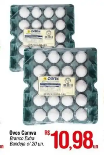 Fort Atacadista Ovos Canva c/20 oferta
